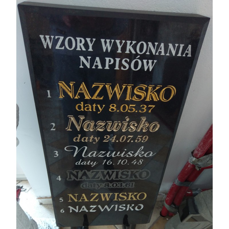 Wzór liter