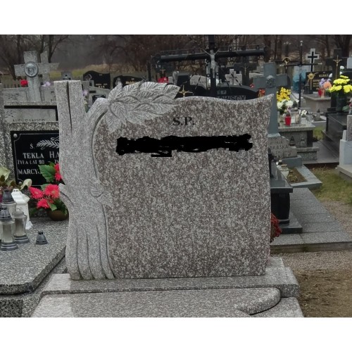 TABLICZA RZEZBIONA BRĄZ K